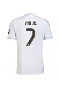 Fotbalové Dres Real Madrid Vinicius Junior #7 Domácí Oblečení 2025-26 Krátký Rukáv